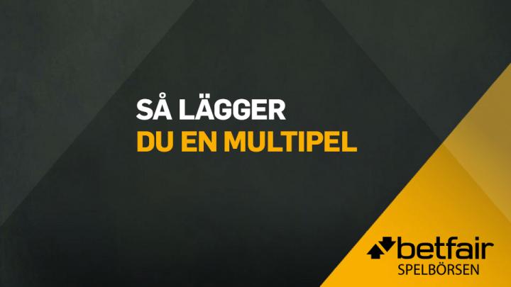 Så lägger du en Multipel